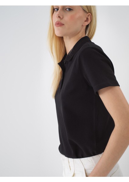 Polo Yaka %100 Pamuk Regular Fit Basic Tişört fiyatları