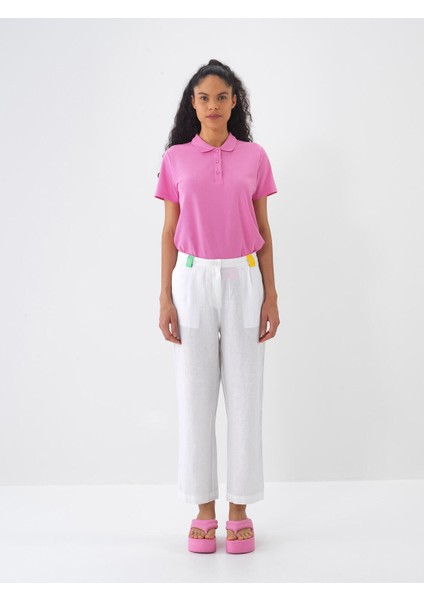 Polo Yaka %100 Pamuk Regular Fit Basic Tişört