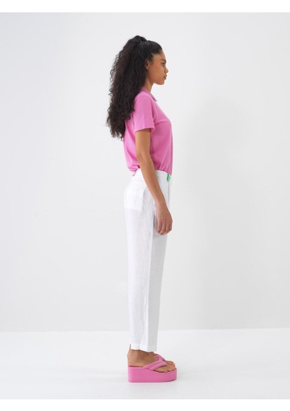 Polo Yaka %100 Pamuk Regular Fit Basic Tişört