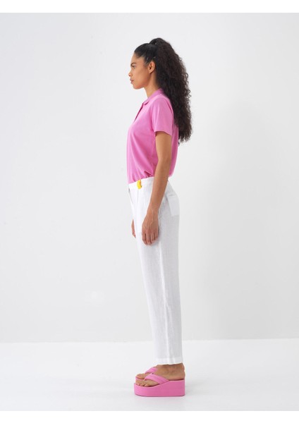Polo Yaka %100 Pamuk Regular Fit Basic Tişört