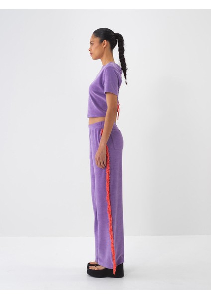 Pamuklu Regular Fit Havlu Sweat Pantolon