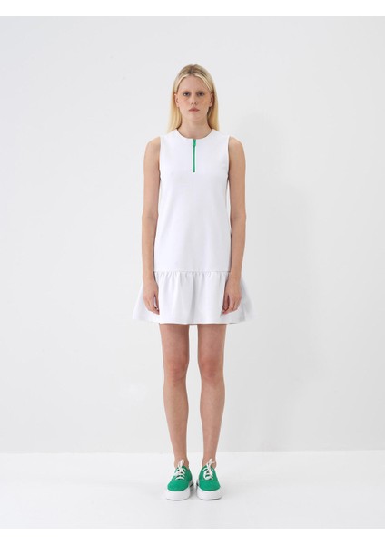 Pamuklu Regular Fit Mini Elbise