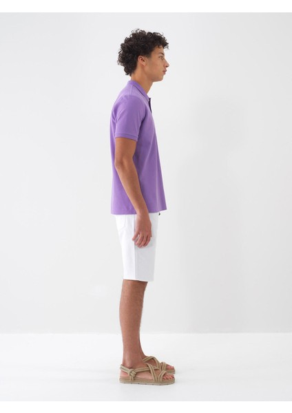 Polo Yaka %100 Pamuk Regular Fit Basic Tişört