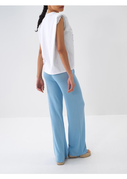 Beli Lastikli Regular Fit Triko Pantolon indirimleri