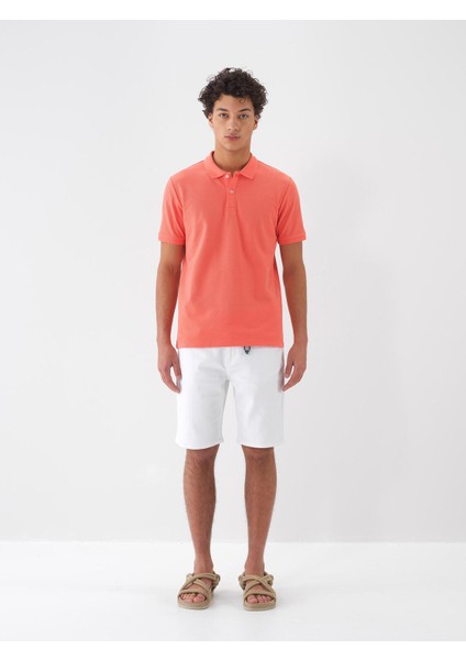 Polo Yaka %100 Pamuk Regular Fit Basic Tişört