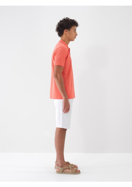 Polo Yaka %100 Pamuk Regular Fit Basic Tişört
