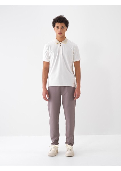 Polo Yaka Pamuklu Slim Fit Tişört
