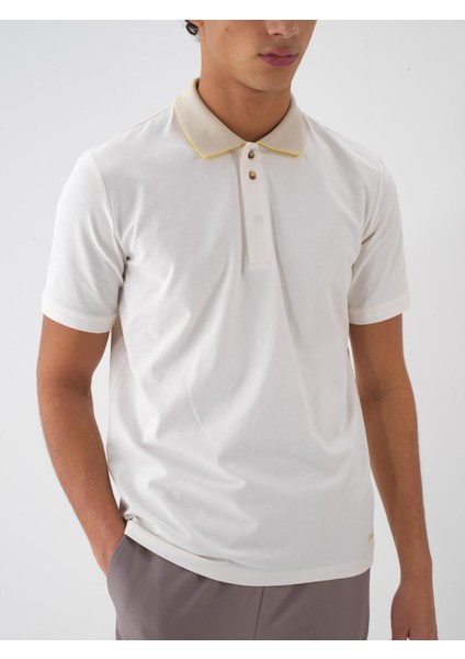 Polo Yaka Pamuklu Slim Fit Tişört fiyatları