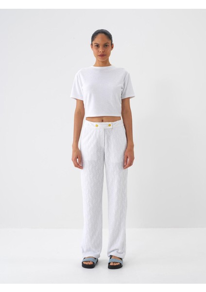 Pamuklu Regular Fit Havlu Bluz