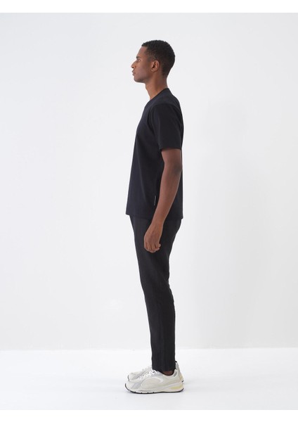 V Yaka %100 Pamuk Regular Fit Basic Tişört