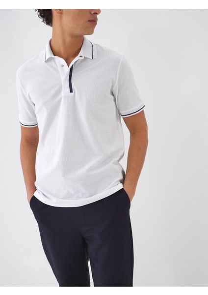 Polo Yaka %100 Pamuk Regular Fit Tişört