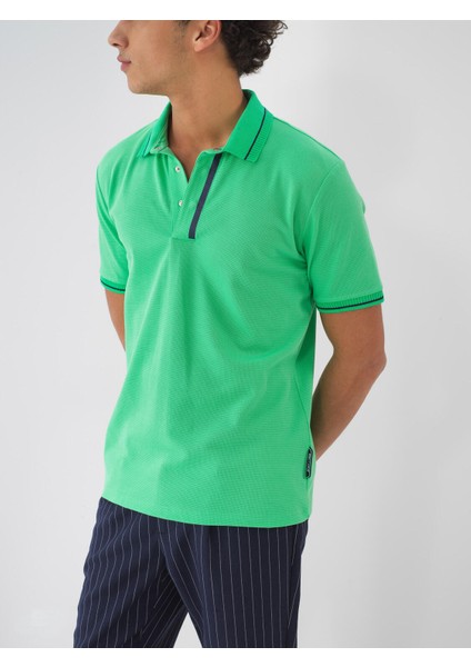 Polo Yaka %100 Pamuk Regular Fit Tişört