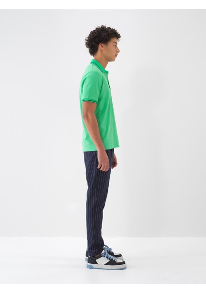 Polo Yaka %100 Pamuk Regular Fit Tişört