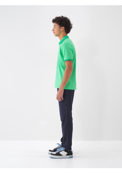 Polo Yaka %100 Pamuk Regular Fit Tişört