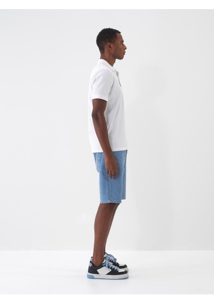 Polo Yaka Pamuklu Slim Fit Tişört