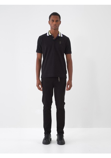 Polo Yaka Pamuklu Regular Fit Tişört