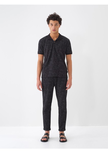 Polo Yaka Pamuklu Regular Fit Tişört