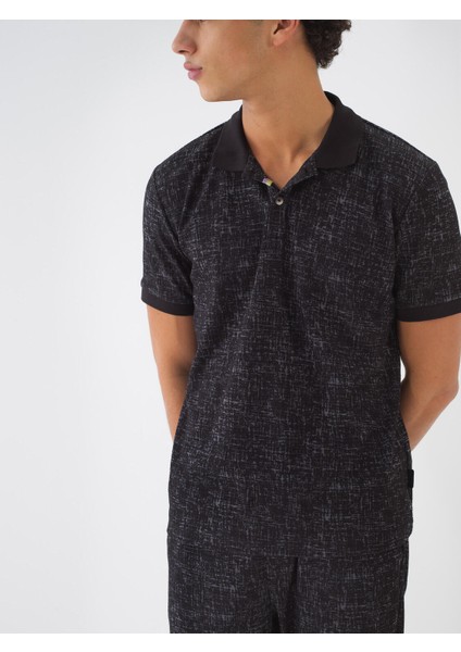 Polo Yaka Pamuklu Regular Fit Tişört