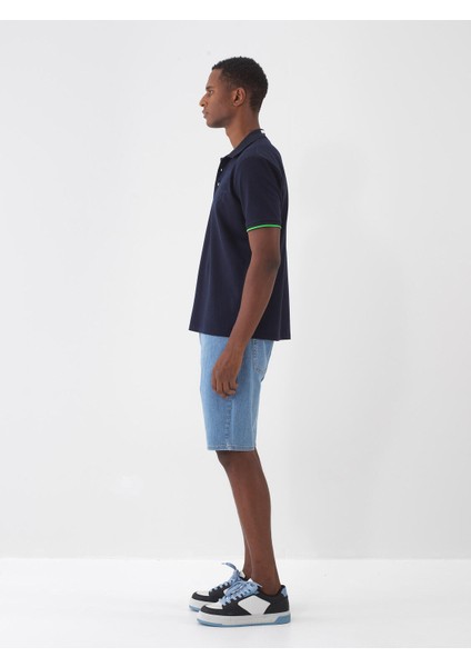 Polo Yaka %100 Pamuk Regular Fit Baskılı Tişört modelleri