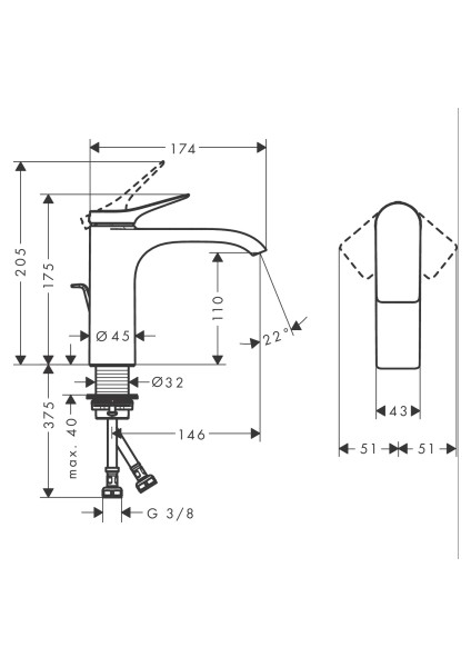 Vivenis Tek Kollu Lavabo Bataryası 75020000 indirimleri