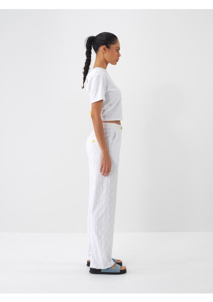 Pamuklu Regular Havlu Fit Pantolon
