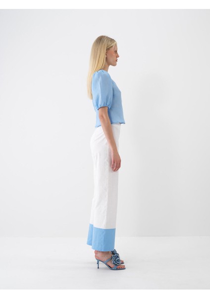 Keten Regular Fit Bluz