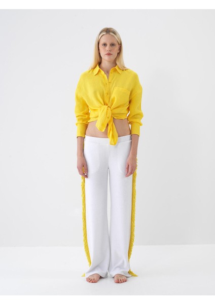 Pamuklu Regular Fit Havlu Sweat Pantolon