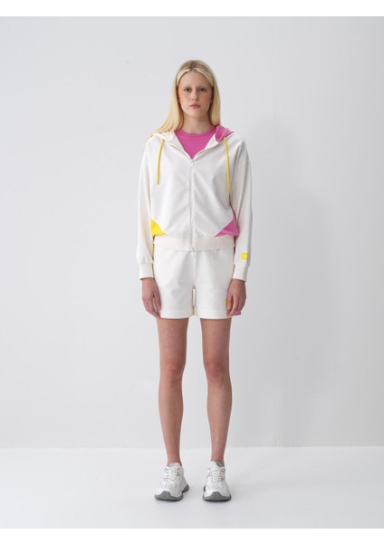 Pamuklu Kapüşonlu Oversize Sweatmont
