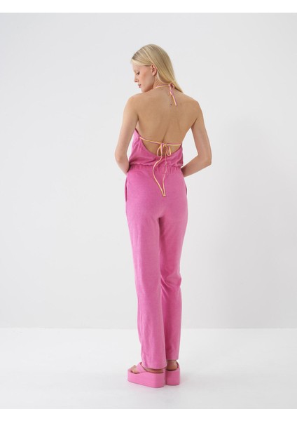 Pamuklu Beli Lastikli Regular Fit Tulum fiyatları