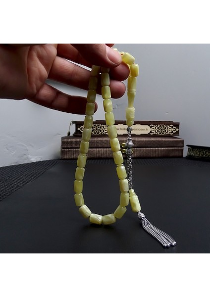 Kapsül Model Gümüş Kamçılı Fransız Galaliti Tesbih fiyatları