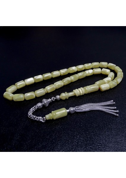 Kapsül Model Gümüş Kamçılı Fransız Galaliti Tesbih modelleri