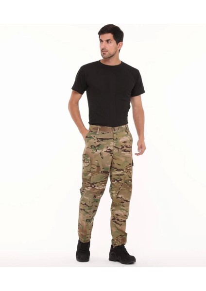 Tactical Multicam Kamuflaj Pantolon