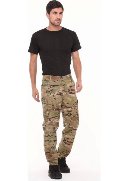 Tactical Multicam Kamuflaj Pantolon