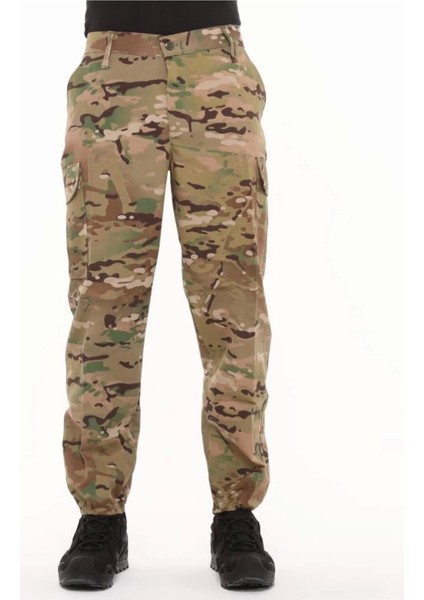 Tactical Multicam Kamuflaj Pantolon