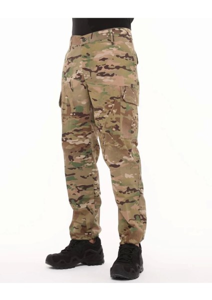 Tactical Multicam Kamuflaj Pantolon