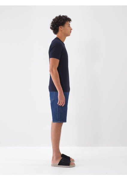 Slim Fit Baskılı Modal T-Shirt modelleri