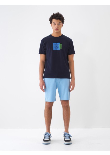 %100 Pamuk Regular Fit Baskılı T-Shirt
