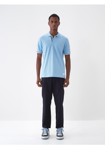 Polo Yaka %100 Pamuk Regular Fit T-Shirt