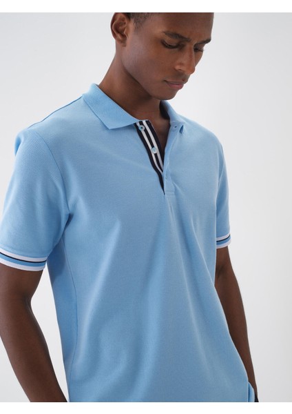 Polo Yaka %100 Pamuk Regular Fit T-Shirt
