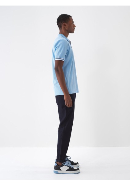 Polo Yaka %100 Pamuk Regular Fit T-Shirt