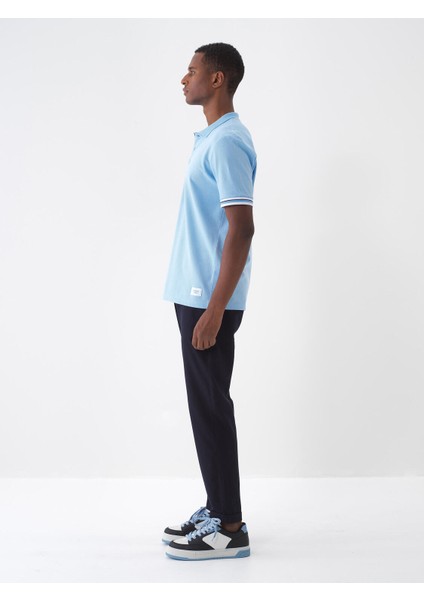 Polo Yaka %100 Pamuk Regular Fit T-Shirt