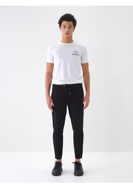 Pamuklu Slim Fit Sweat Pantolon