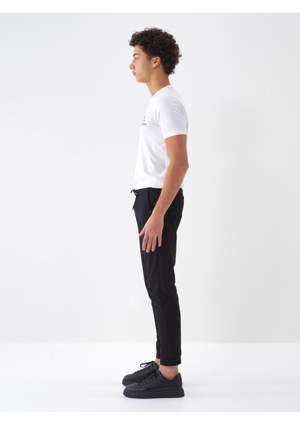 Pamuklu Slim Fit Sweat Pantolon