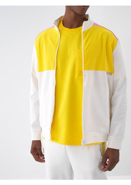 Dik Yaka Pamuklu Regular Fit Sweatmont