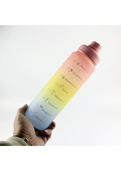 Spor Su Bardağı Dış Mekan Degrade Renkli Su Bardağı 1000ML (Yurt Dışından) modelleri
