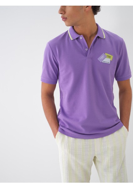 Polo Yaka %100 Pamuk Regular Fit T-Shirt