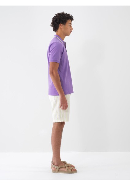 Polo Yaka %100 Pamuk Regular Fit T-Shirt