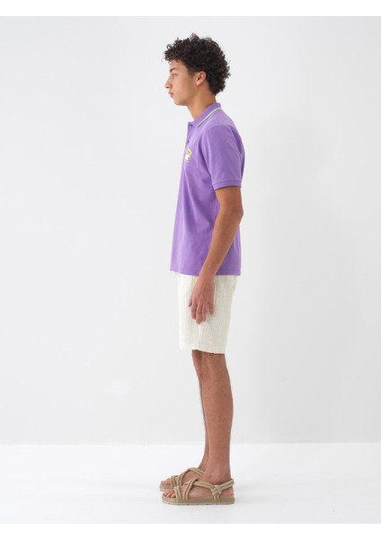 Polo Yaka %100 Pamuk Regular Fit T-Shirt
