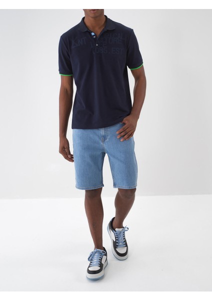 Pamuklu Regular Fit Denim Şort