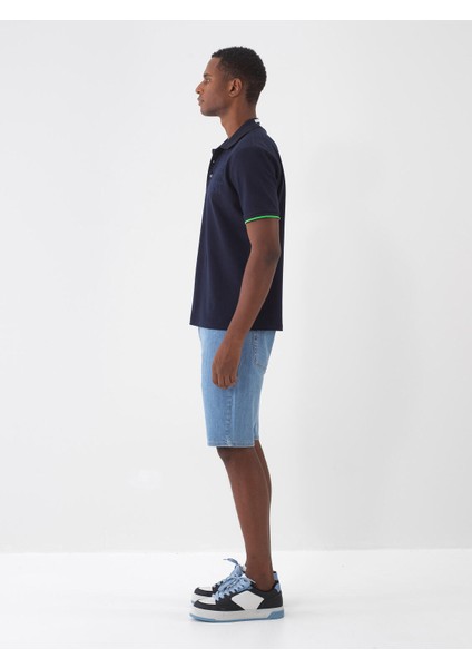 Pamuklu Regular Fit Denim Şort